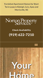 Mobile Screenshot of nortonpropertyservices.com